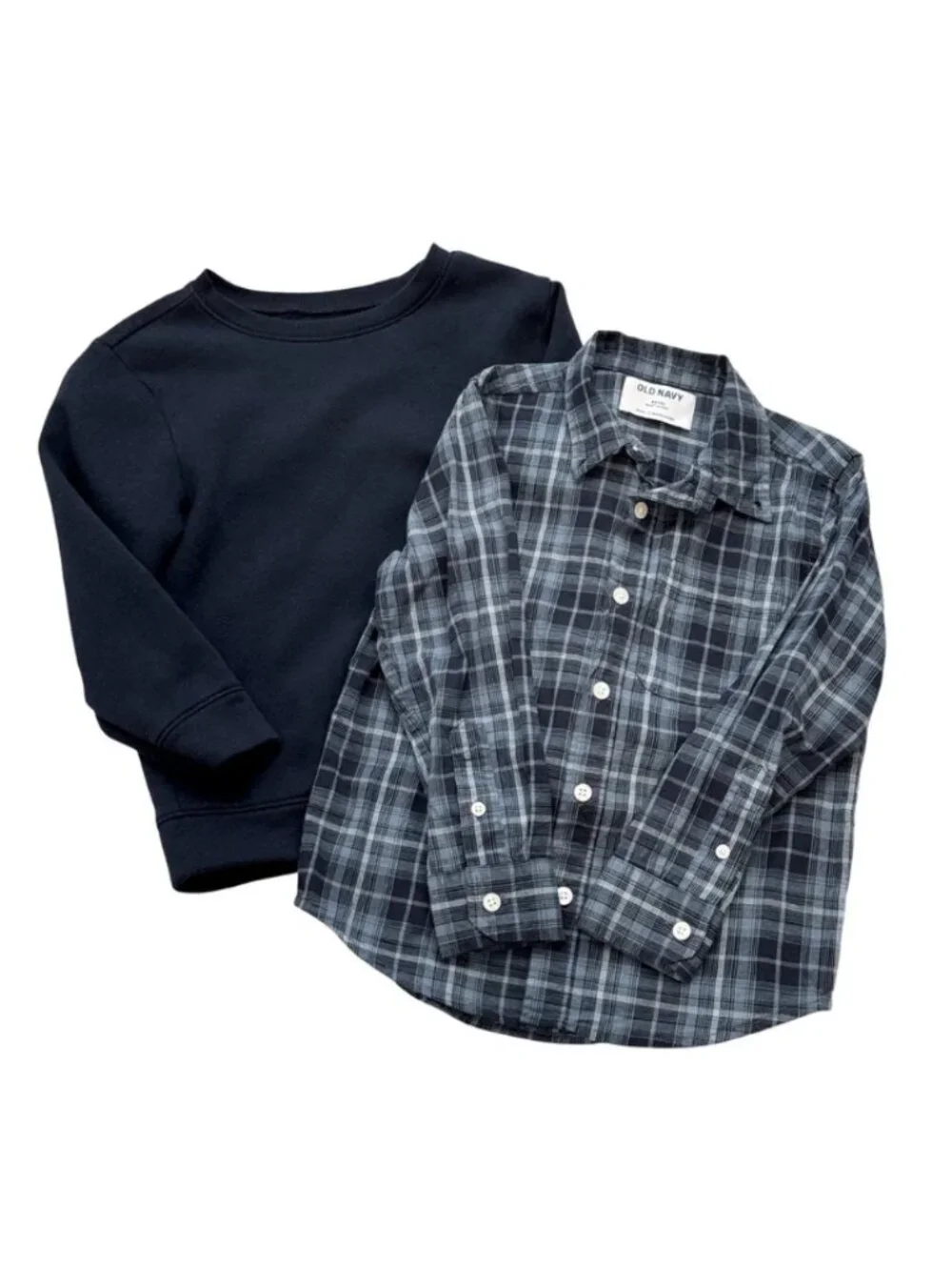Old Navy Toddler Boys Blue 2 Piece Top Bundle 5T